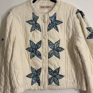 Free People Quinn Quilted Cotton Jacket
